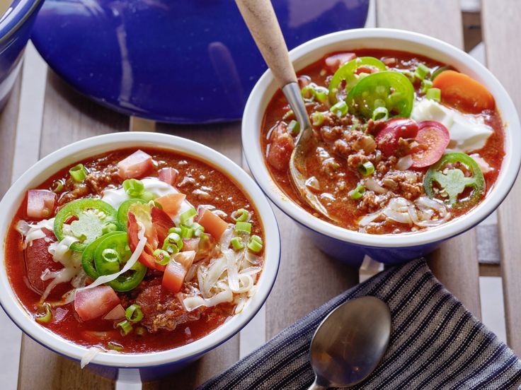 Turkey Chili Food Network
 32 best images about Fix and Freeze Soups & Stews on