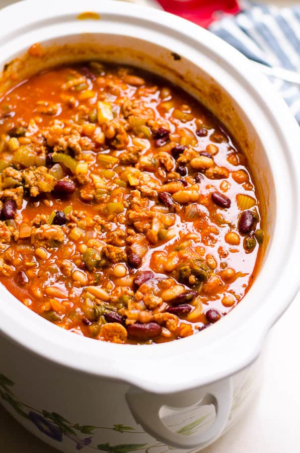 Turkey Chili Recipe
 healthy ground turkey chili