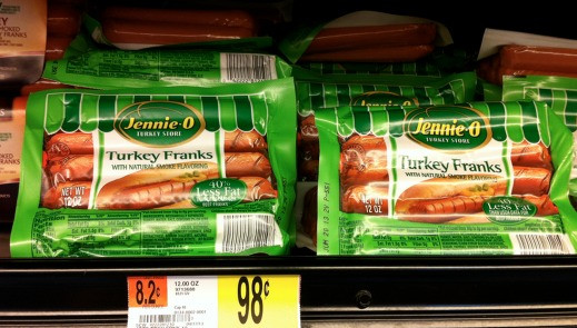 Turkey Hot Dogs
 Jennie O Turkey Franks Packages ly $0 43 Coupon RESET