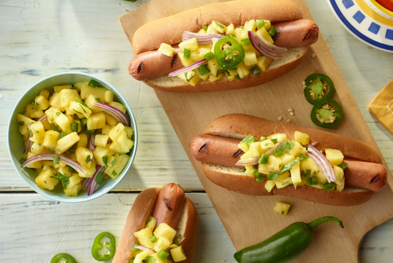 Turkey Hot Dogs
 Hawaiian Turkey Hot Dogs