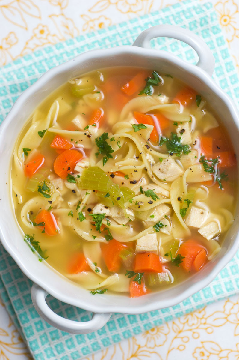 Turkey Noodle Soup
 Sugar & Spice by Celeste Chicken or Turkey Noodle Soup