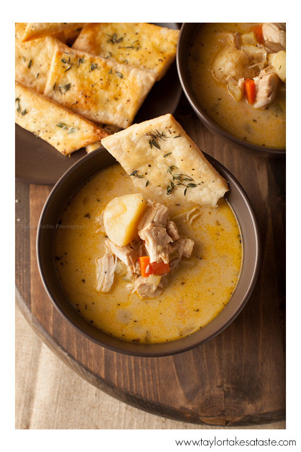 Turkey Pot Pie Soup
 Turkey Pot Pie Soup