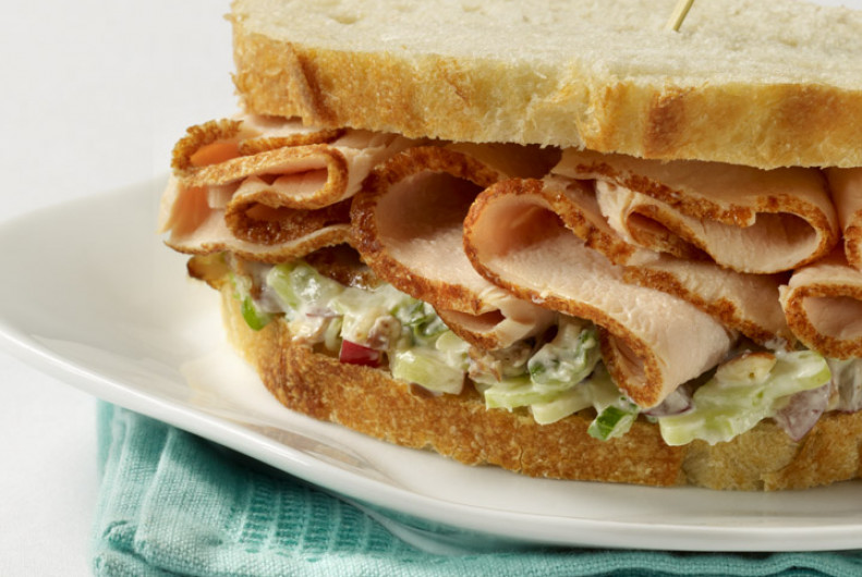 Turkey Salad Sandwich
 Waldorf Turkey Salad Sandwich