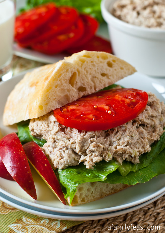 Turkey Salad Sandwich
 Turkey Salad Sandwich A Family Feast