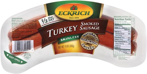 Turkey Sausage Nutrition
 Eckrich Smoked Sausage Nutrition – Nutrition Ftempo