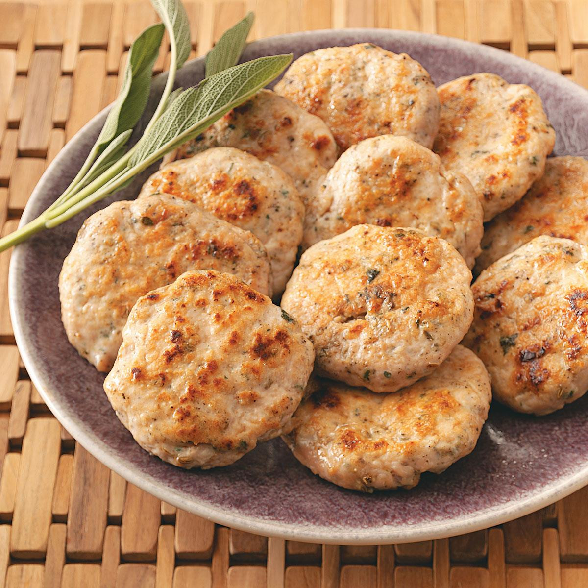 Turkey Sausage Recipes
 Sage Turkey Sausage Patties Recipe