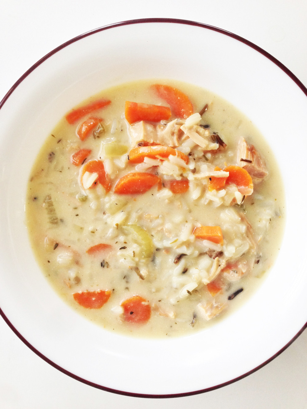 Turkey Soup From Leftover
 Skinny Turkey & Wild Rice Soup — The Skinny Fork