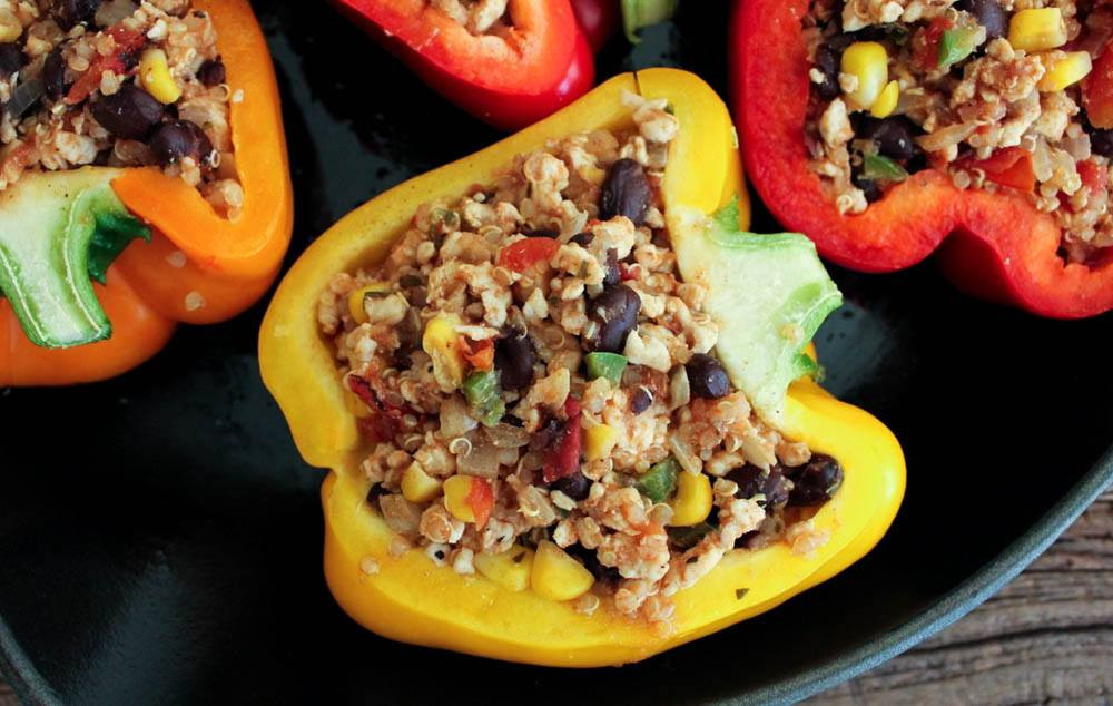 Turkey Stuffed Bell Peppers
 Quick And Easy Way To Make Stuffed Peppers