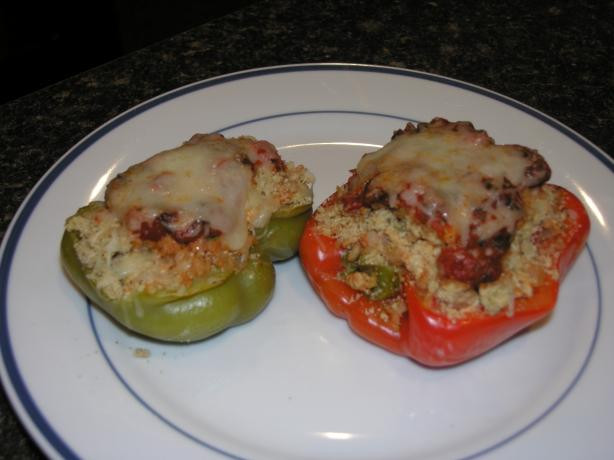 Turkey Stuffed Bell Peppers
 Turkey Stuffed Yellow And Red Bell Peppers Recipe Food