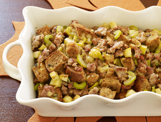 Turkey Stuffing With Sausage
 Healthier Stuffing Recipe Turkey Sausage Apple and