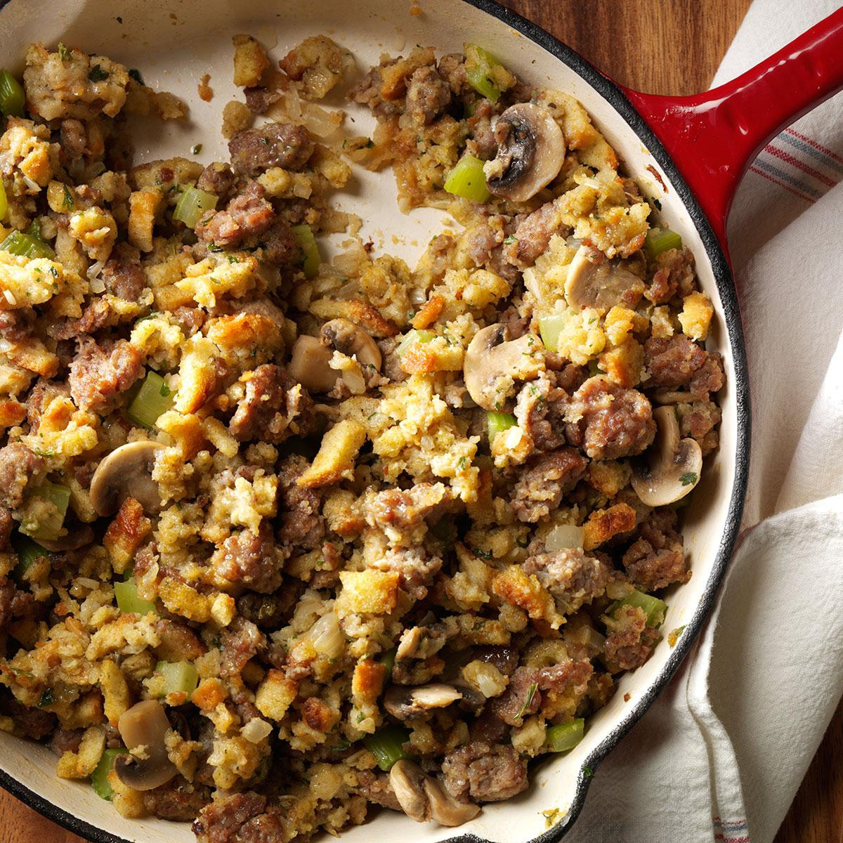 Turkey Stuffing With Sausage
 Skillet Sausage Stuffing Recipe