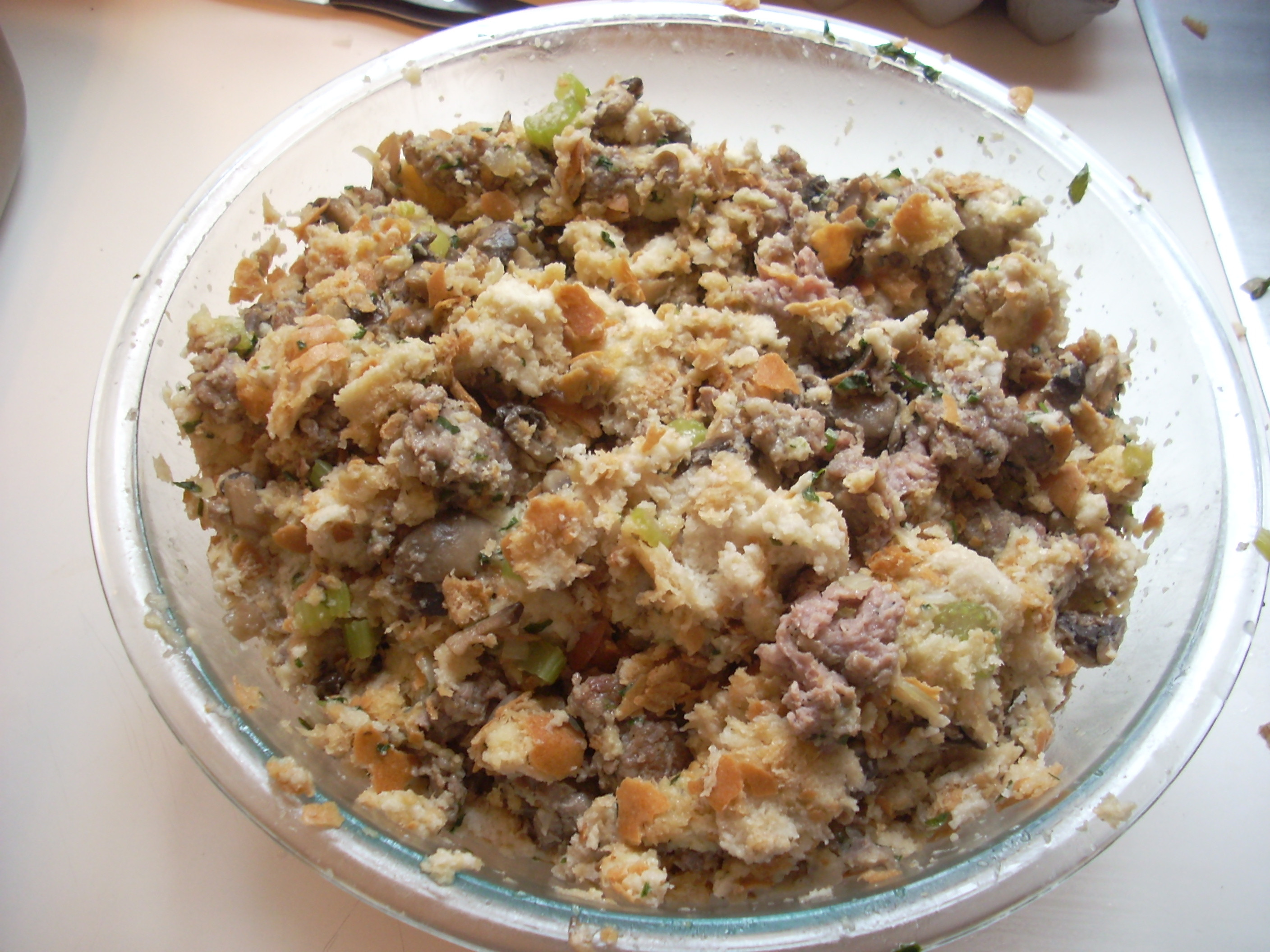 Turkey Stuffing With Sausage
 Thanksgiving Stuffing with Sausage