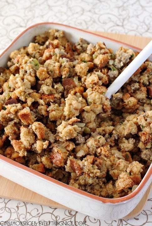 Turkey Stuffing With Sausage
 Homestyle Sausage Stuffing