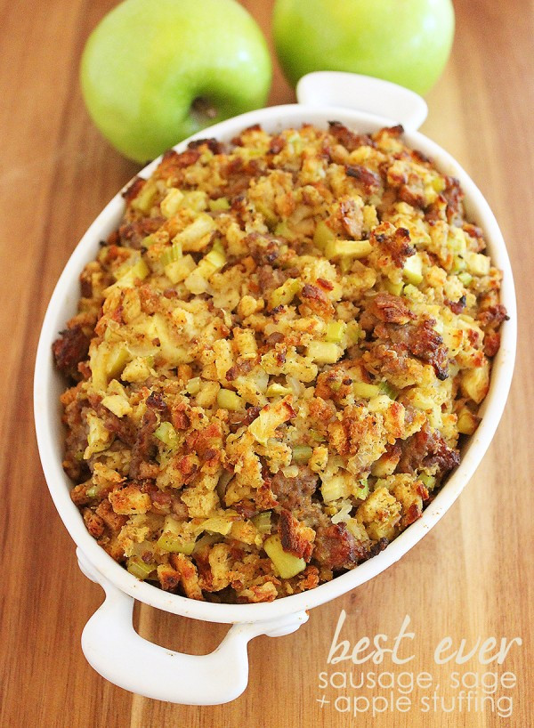 Turkey Stuffing With Sausage
 Best Ever Sausage Sage and Apple Stuffing