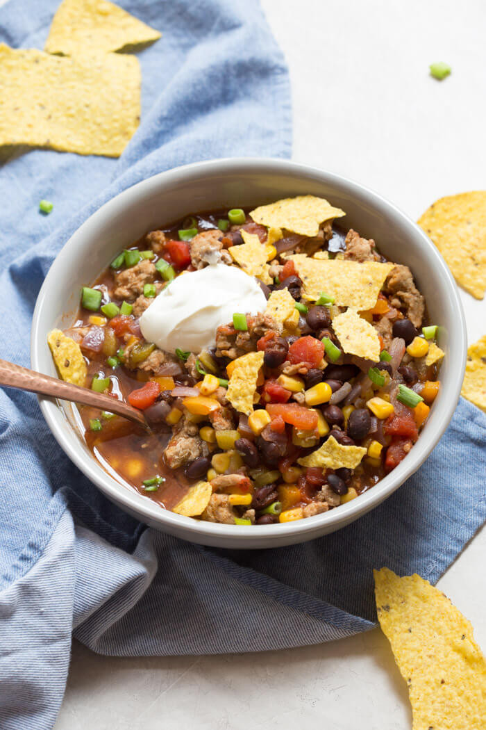 Turkey Taco Soup
 Turkey Taco Soup Quick and Easy Dinner