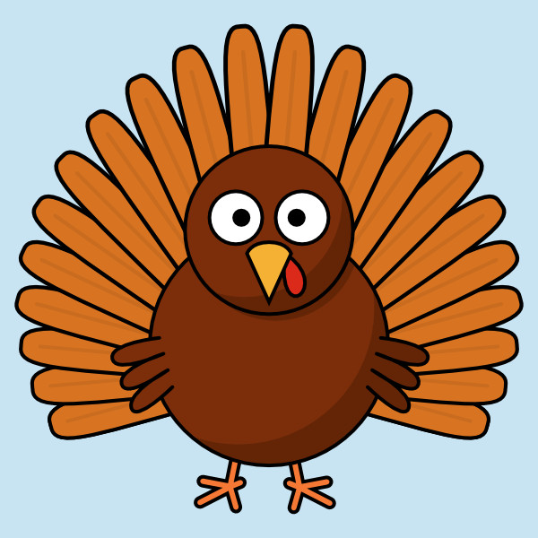 Turkey Thanksgiving Cartoon
 How to Draw a Cartoon Turkey