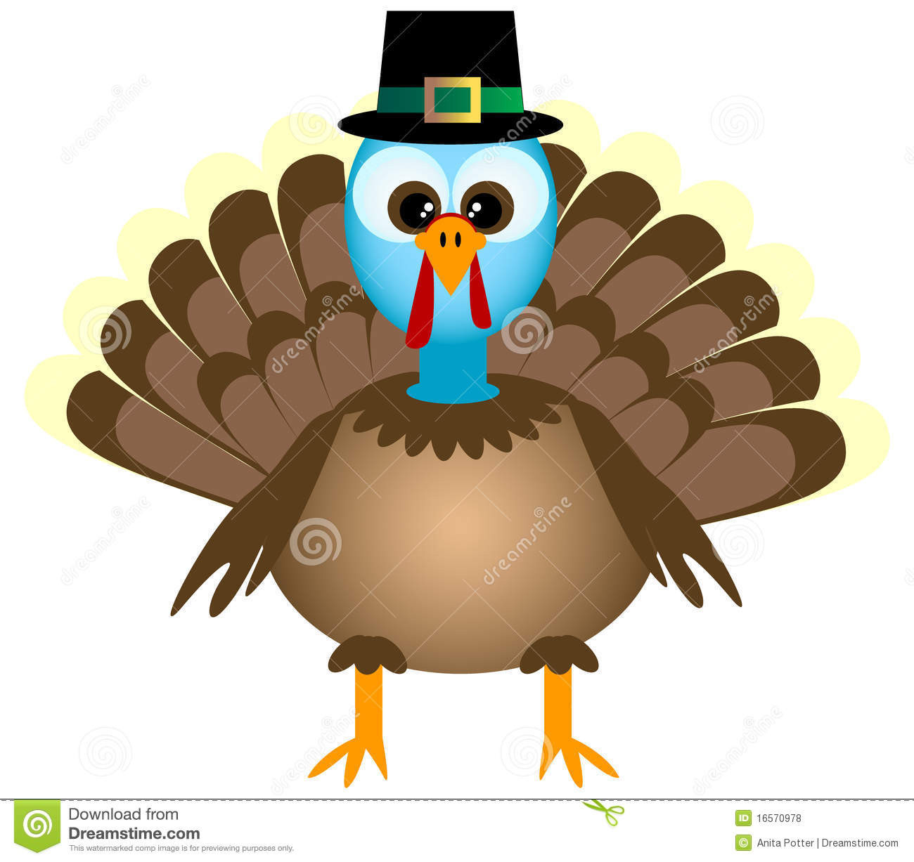 Turkey Thanksgiving Cartoon
 Cartoon Thanksgiving Turkey Stock Vector Image