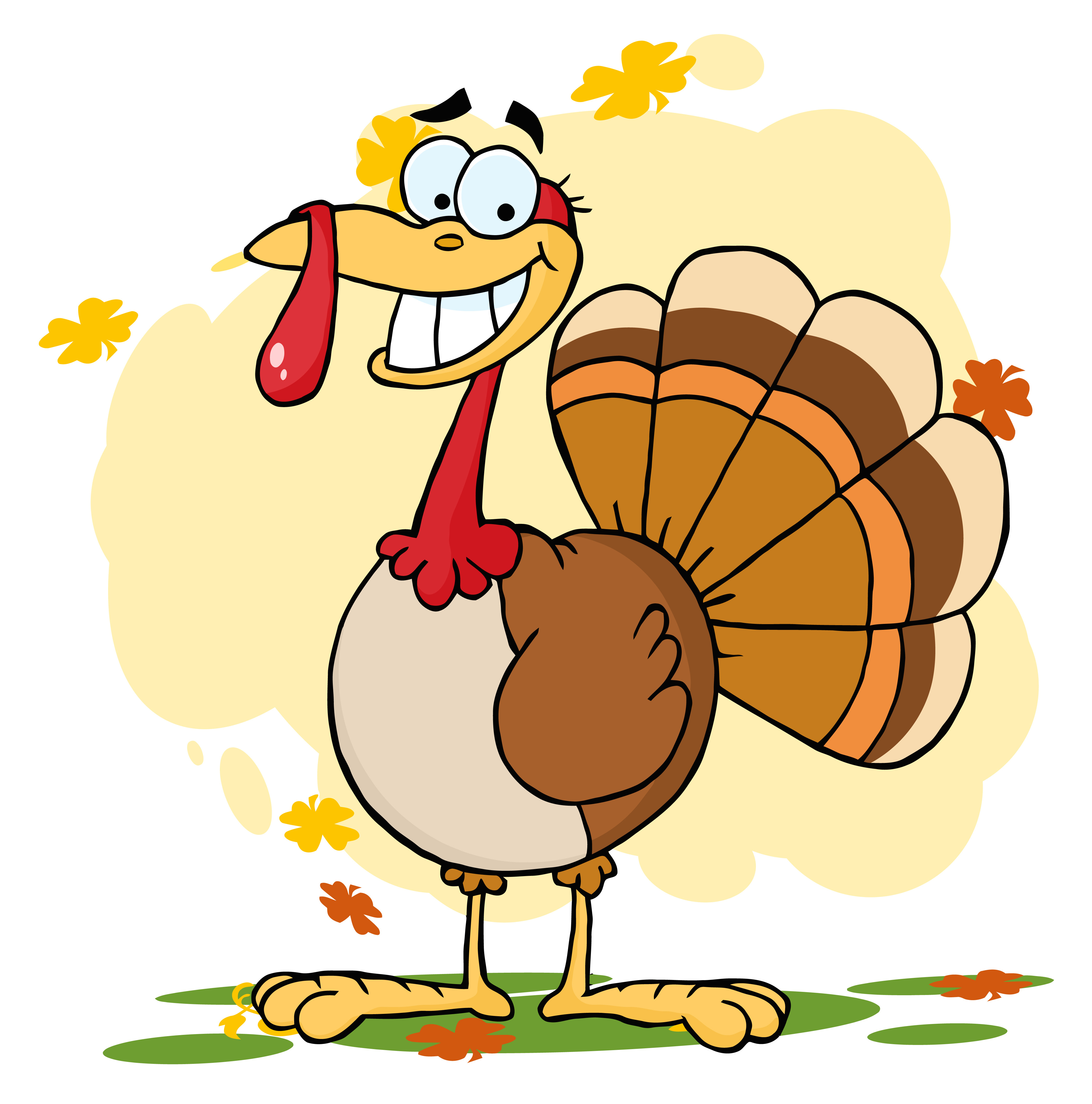 Turkey Thanksgiving Cartoon
 Stay Safe this Christmas