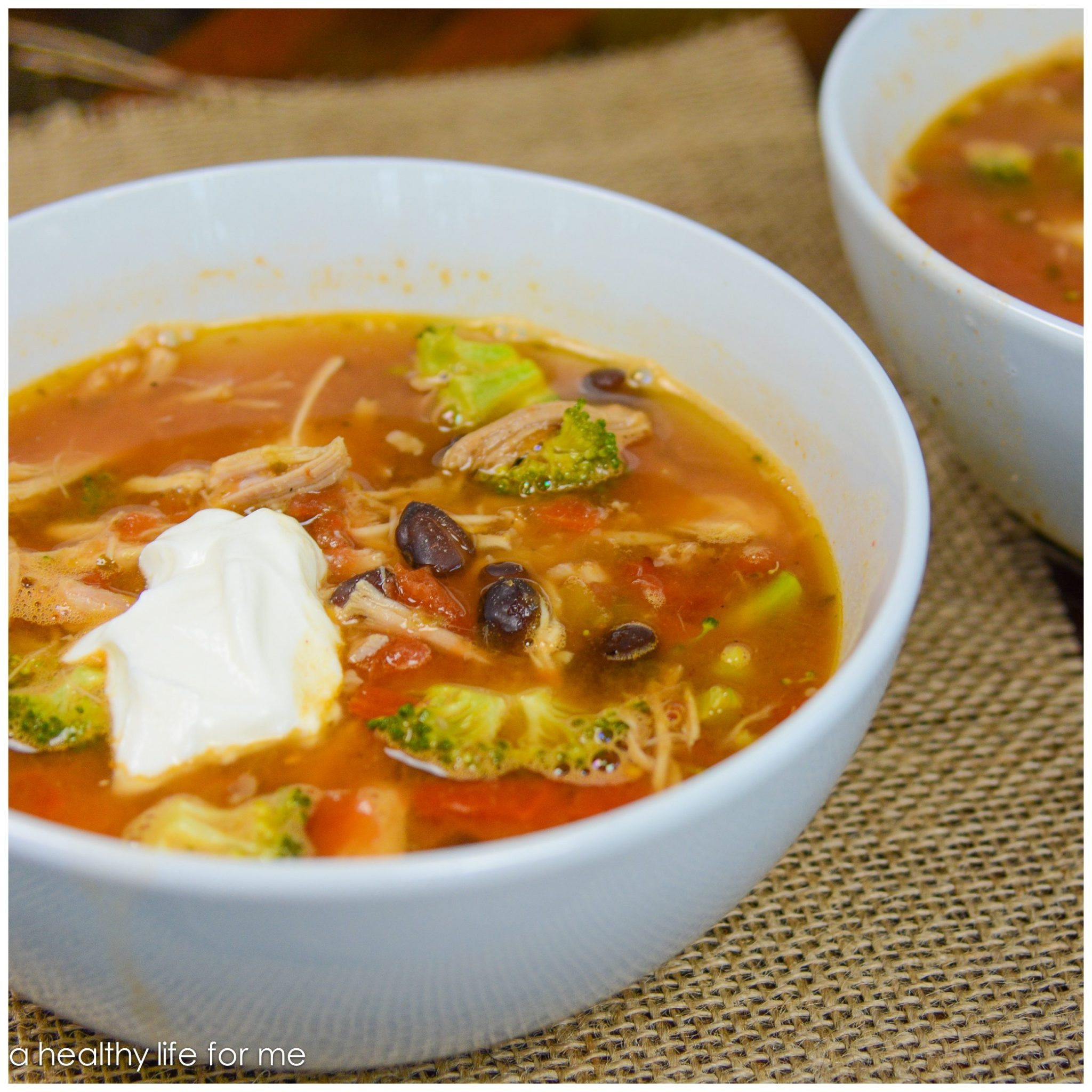 Turkey Tortilla Soup
 Healthy Turkey Tortilla Soup A Healthy Life For Me