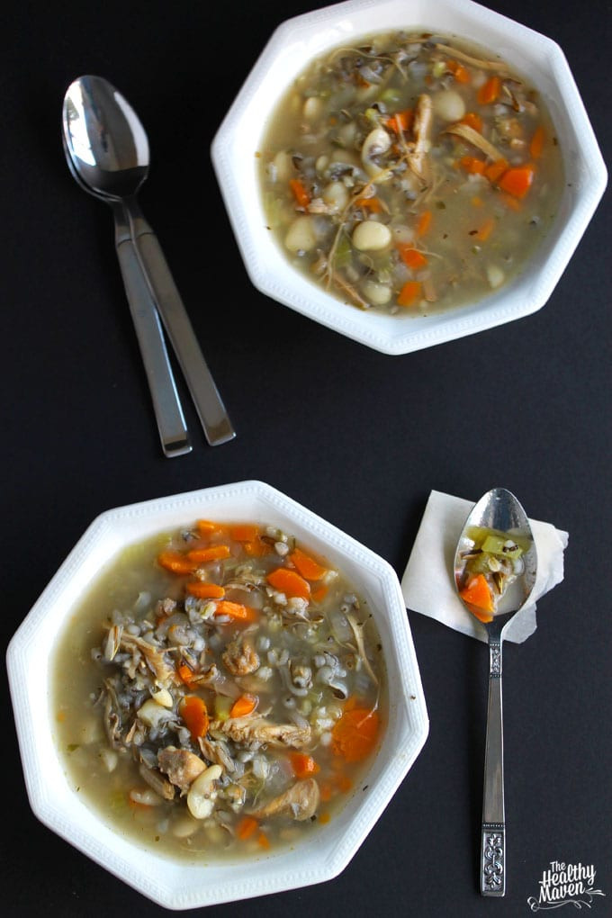 Turkey Wild Rice Soup
 Turkey & Wild Rice Soup The Healthy Maven