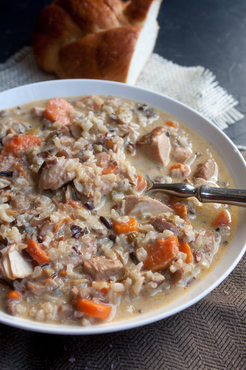 Turkey Wild Rice Soup
 Turkey Wild Rice Soup II Glorious Soup Recipes