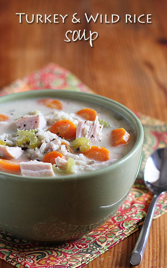 Turkey Wild Rice Soup
 Turkey & Wild Rice Soup