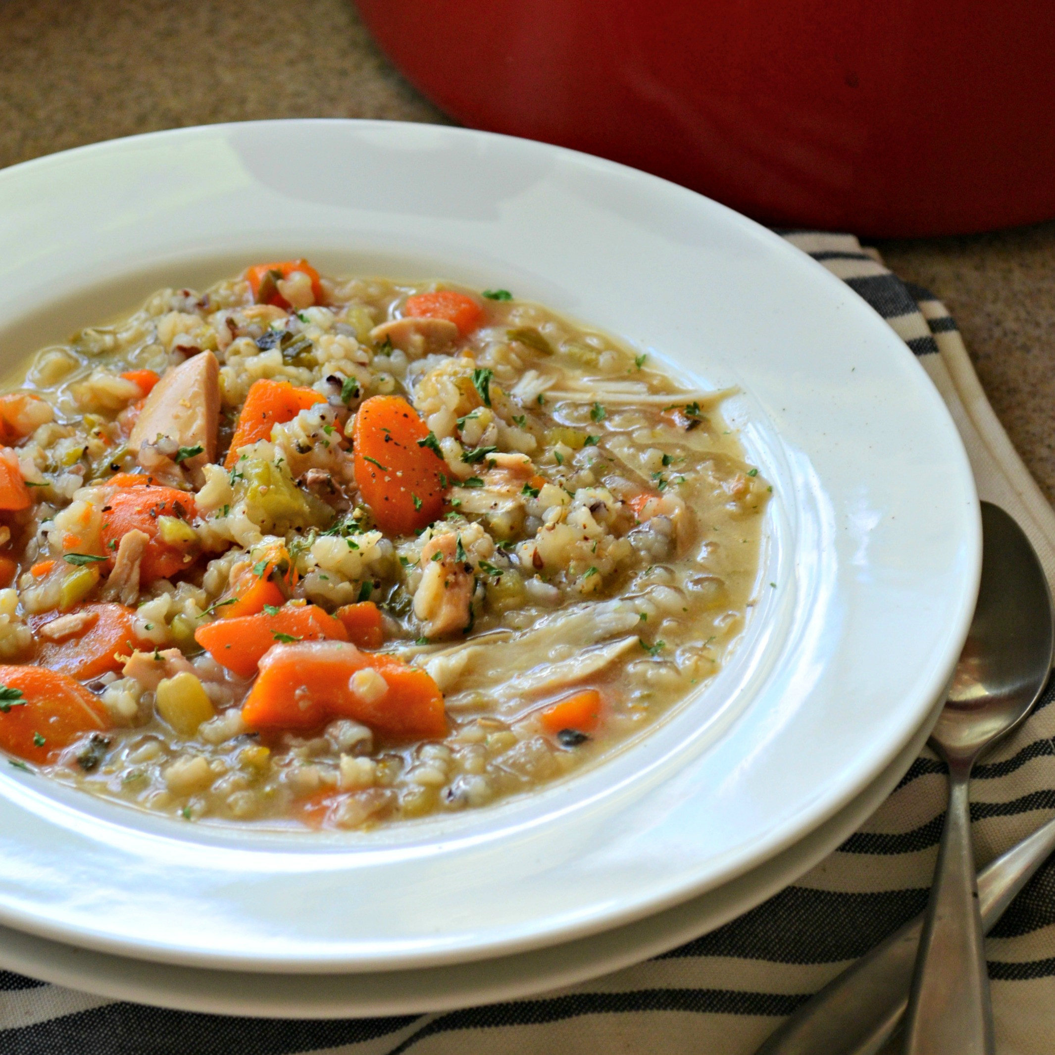 Turkey Wild Rice Soup
 Turkey & Wild Rice Soup Katie s Cucina