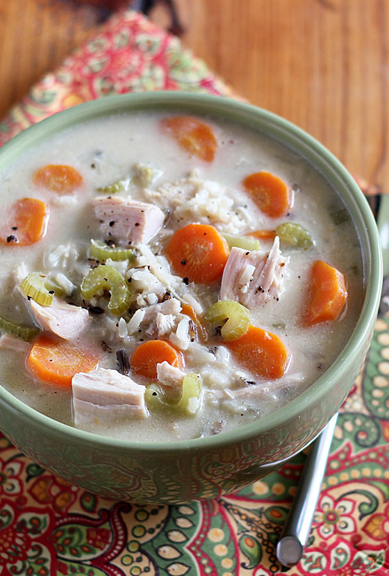 Turkey Wild Rice Soup
 Turkey and Wild Rice Soup