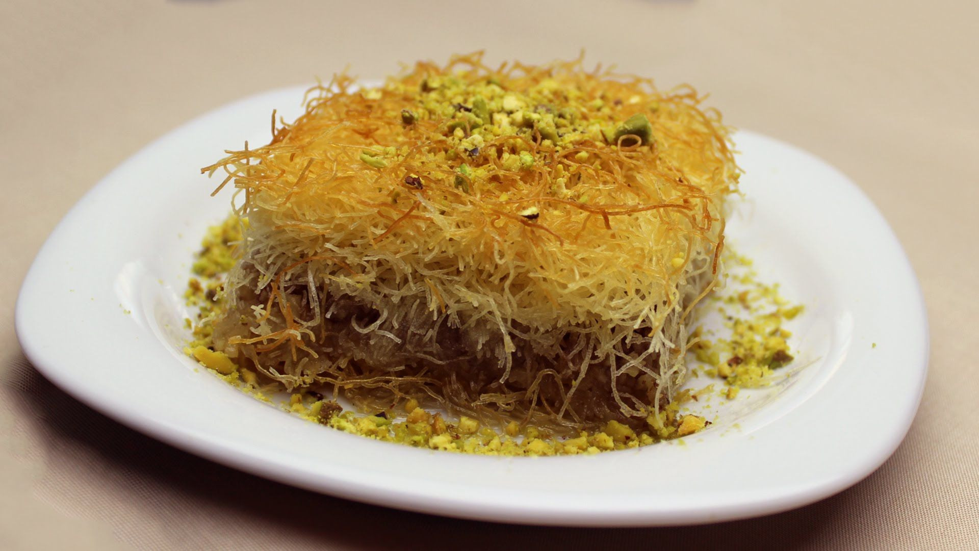 Turkish Desserts Recipe
 Kataifi Kadaifi or knafeh is a shredded phyllo dough