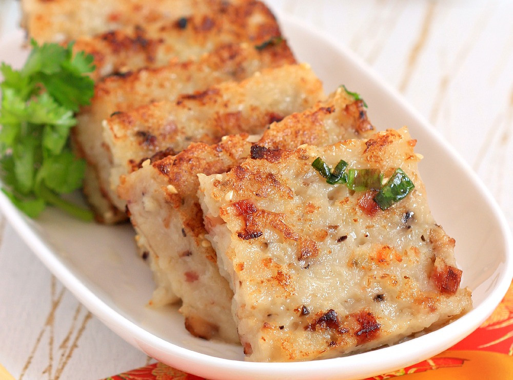 Turnip Cake Recipe
 my bare cupboard Steamed turnip cake Loh bak goh