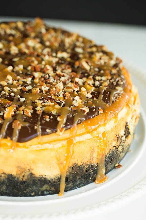 Turtle Cheesecake Recipe
 Turtle Cheesecake Recipe