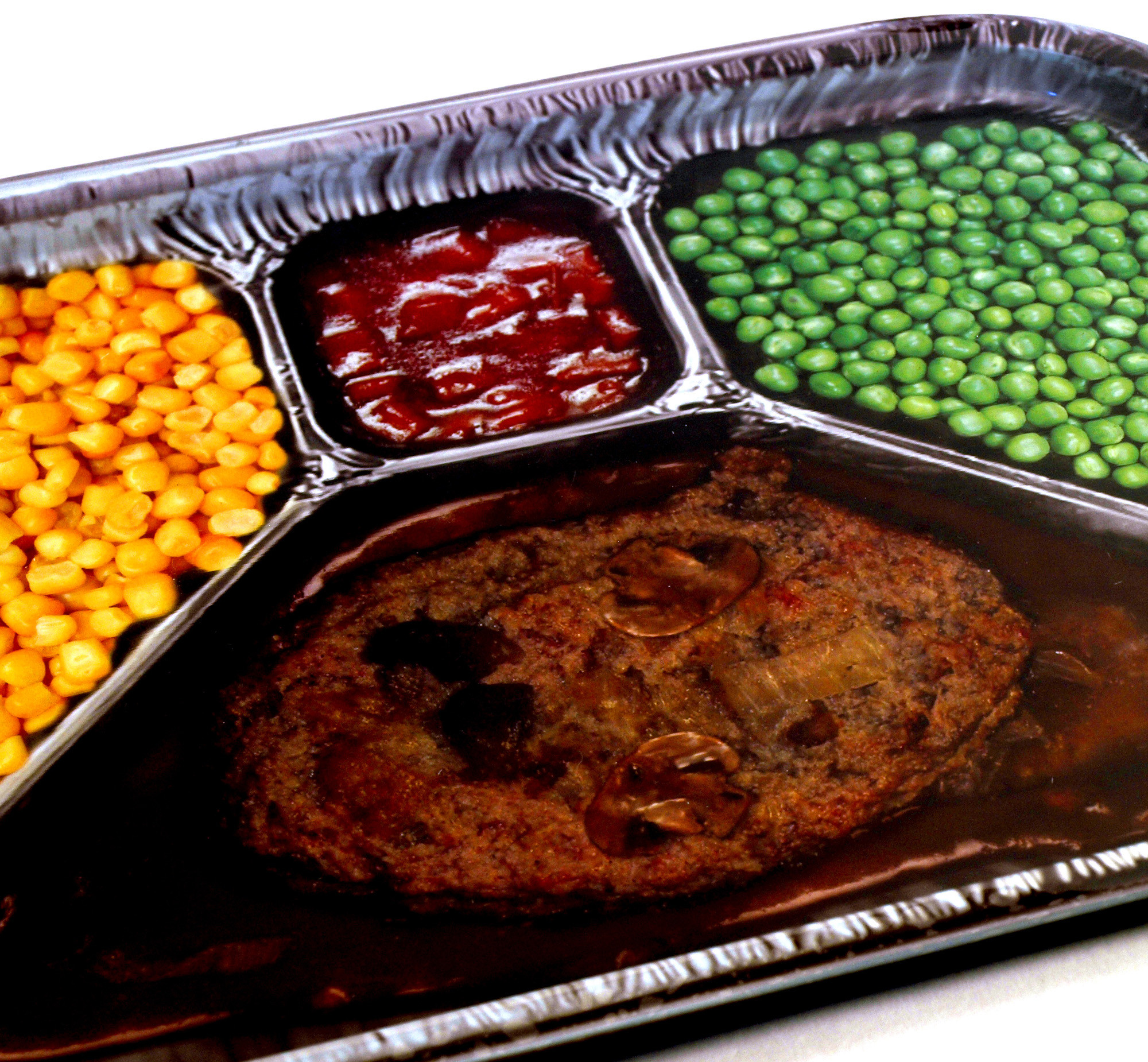 Tv Dinner Tray
 TV Dinner print Metal Tray