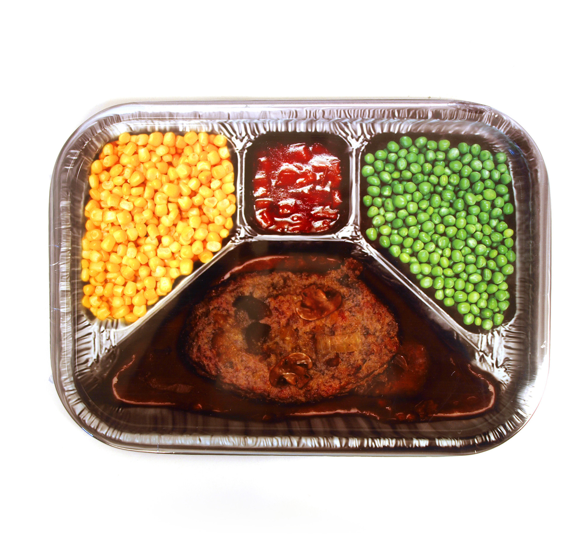 Tv Dinner Tray
 TV Dinner print Metal Tray