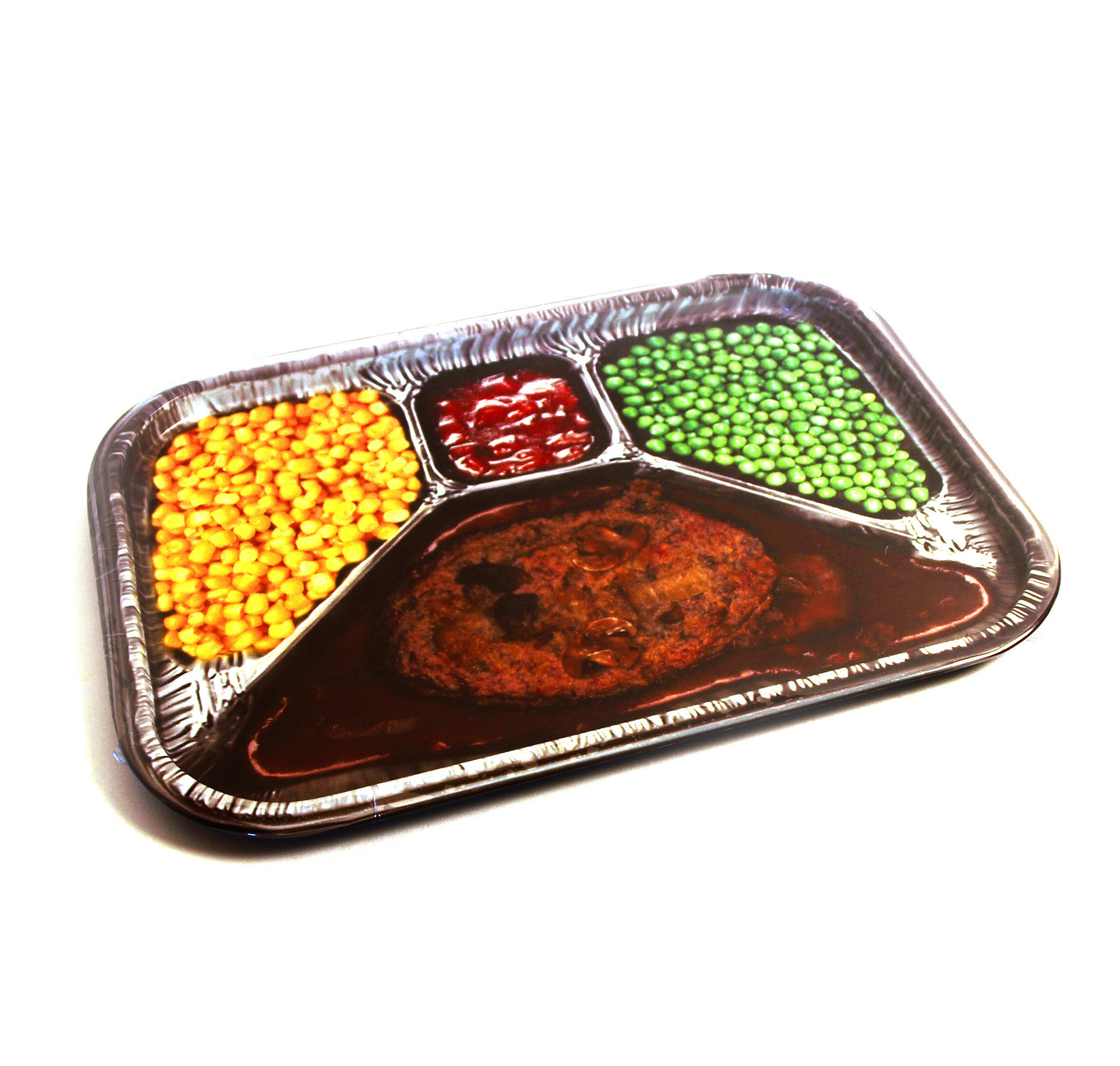 Tv Dinner Tray
 TV Dinner print Metal Tray