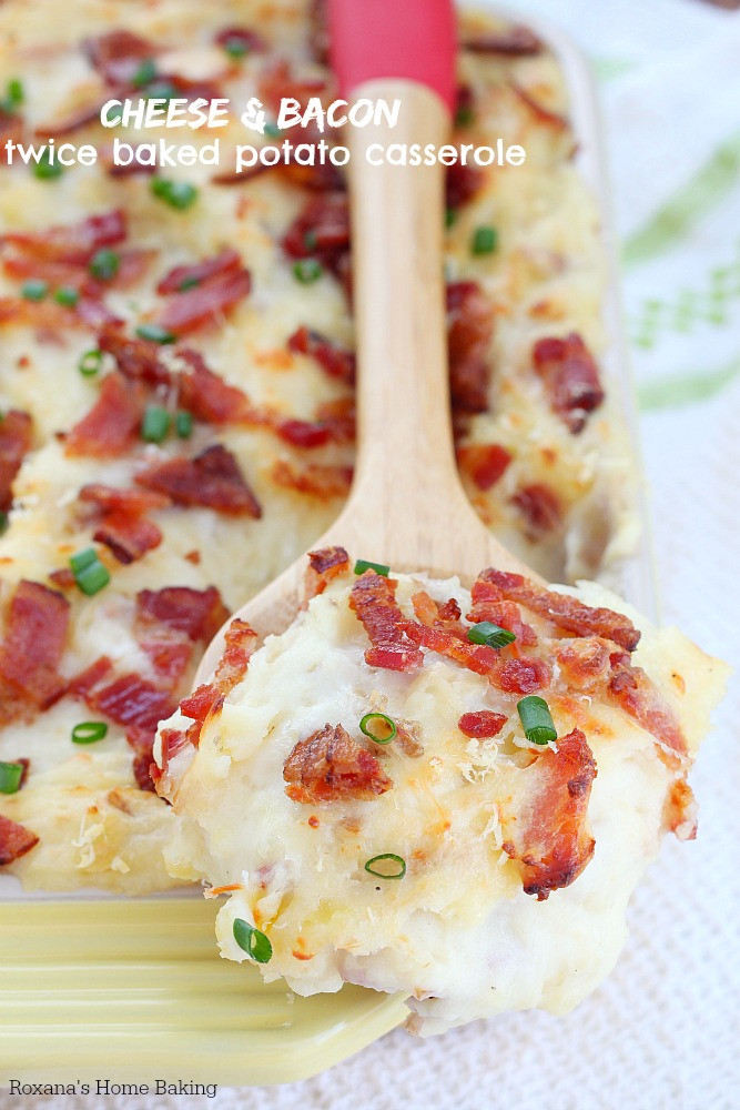 Twice Baked Mashed Potatoes
 top 10 recipes of 2015 a trEATs affair