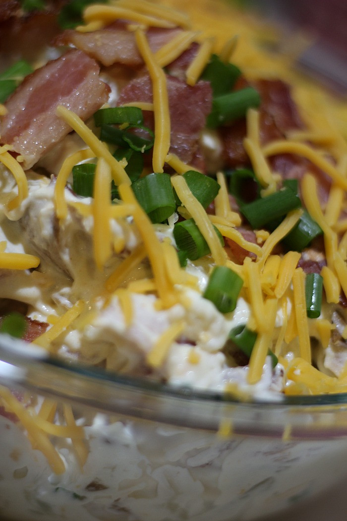 Twice Baked Potato Salad
 Loaded Twice Baked Potato Salad Cook Eat Go