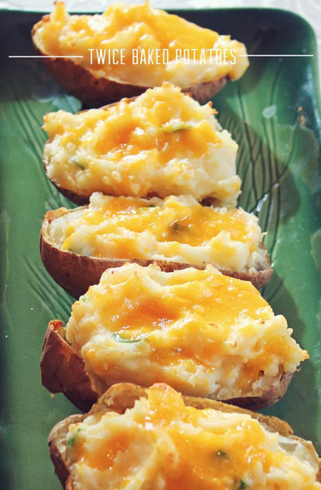 Twice Baked Potato Salad
 Easter Dinner Series Spring Salad Twice Baked Potatoes