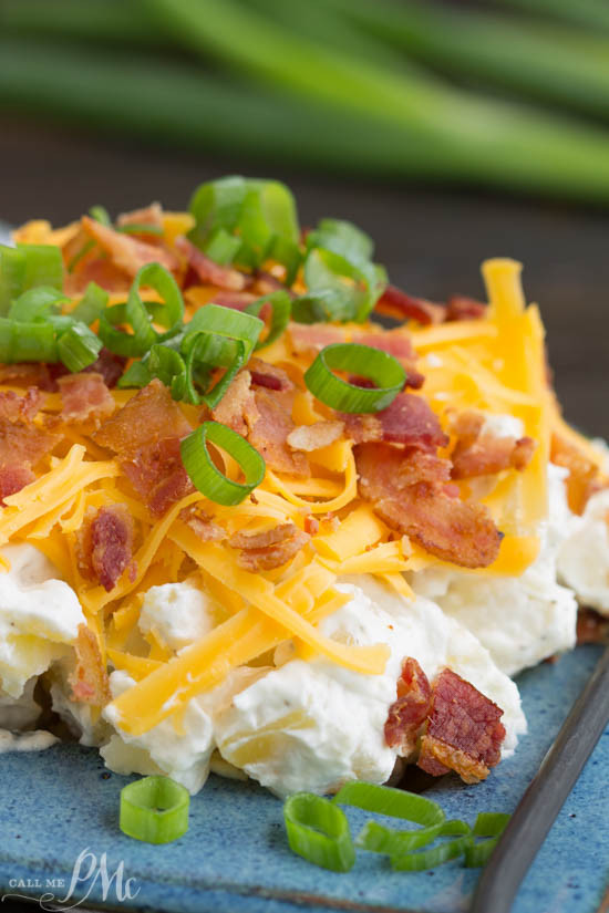 Twice Baked Potato Salad
 Bacon Ranch Twice Baked Potato Salad Recipe Call Me PMc