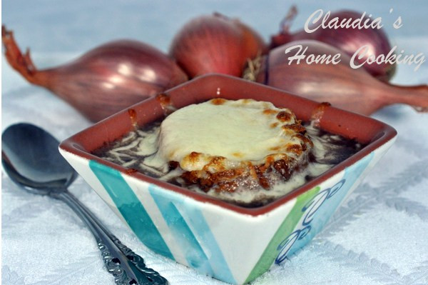 Tyler Florence French Onion Soup
 Apple Carrot Celery Salad