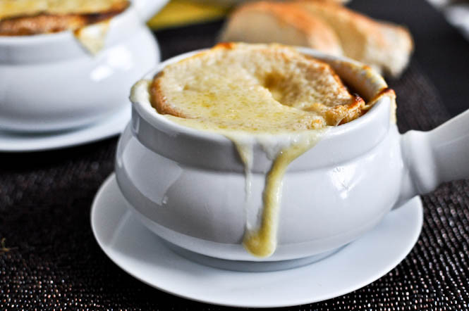 Tyler Florence French Onion Soup
 Crockpot French ion Soup