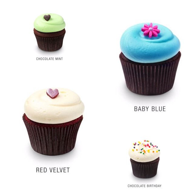 Types Of Cupcakes
 Different types of dc cupcakes Sweets