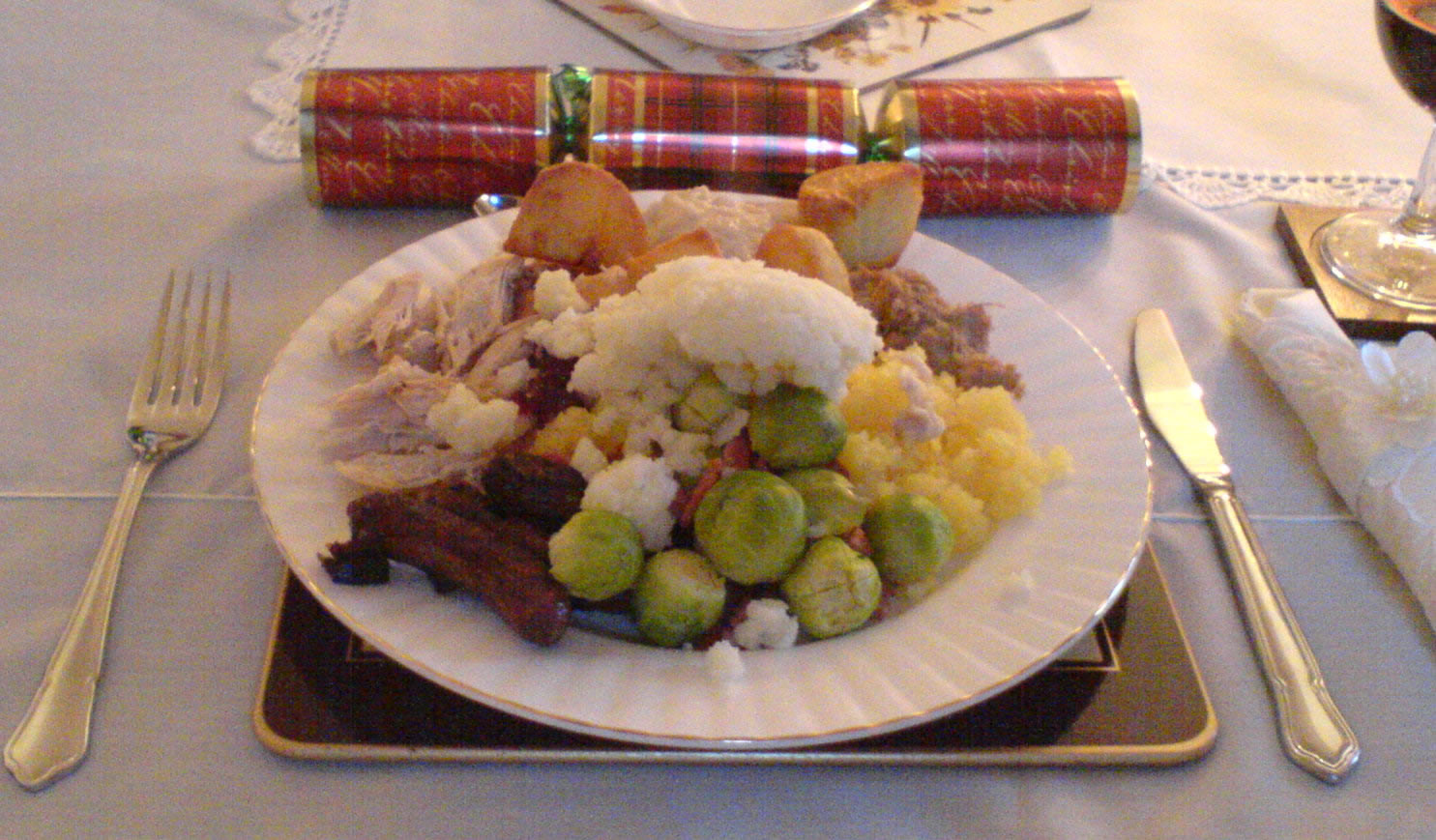 Typical Christmas Dinner
 A typical English blokes sunday morning breakfast Page 5