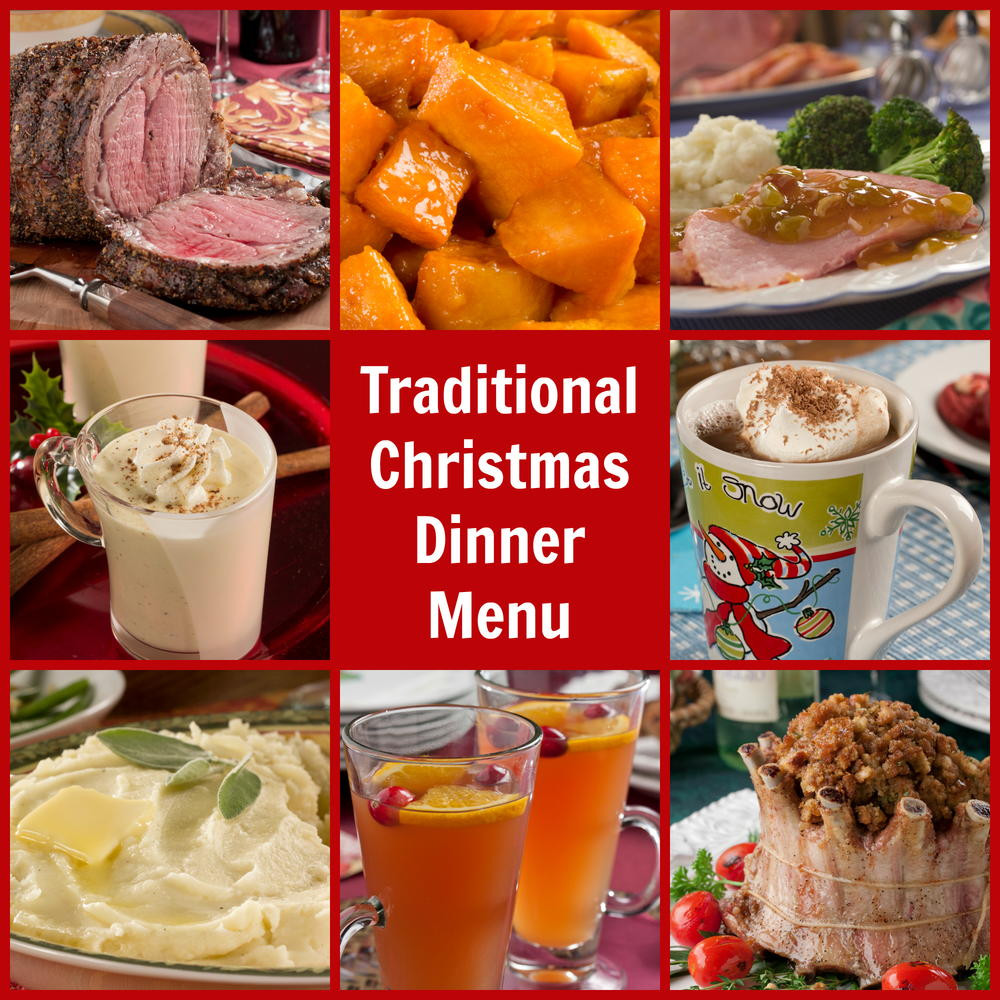 Typical Christmas Dinner
 Traditional Christmas Dinner Menu