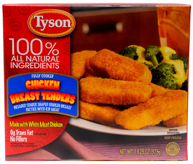 Tyson Chicken Tenders
 Tyson Chicken Breast Tenders