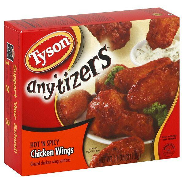 Tyson Chicken Wings
 Closeout Tyson Any tizers