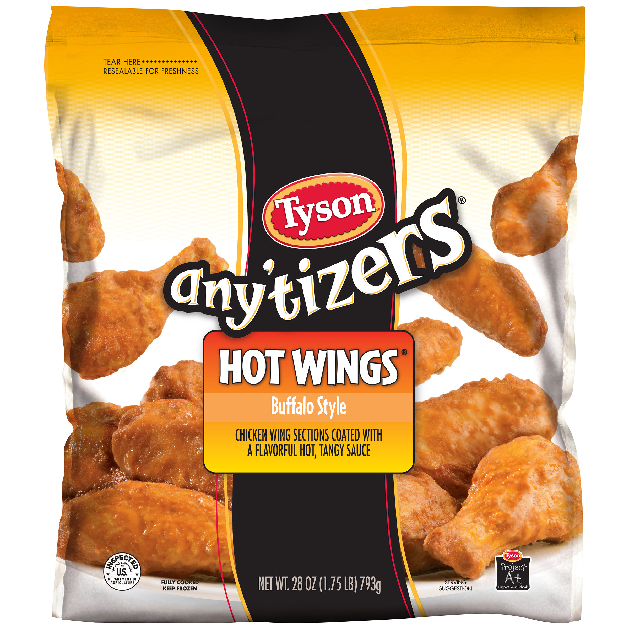 Tyson Chicken Wings
 Tyson Boneless Chicken Wings