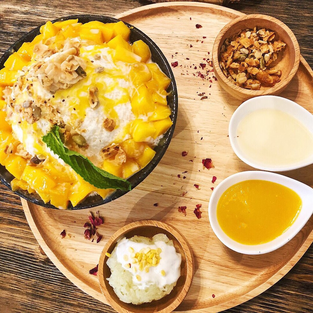 U Dessert Story
 Mango Sticky Rice Bingsu $13 Yelp