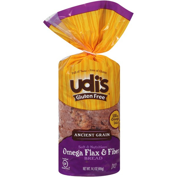 Udis Gluten Free Bread
 Udi s Gluten Free Ancient Grain Bread from Whole Foods