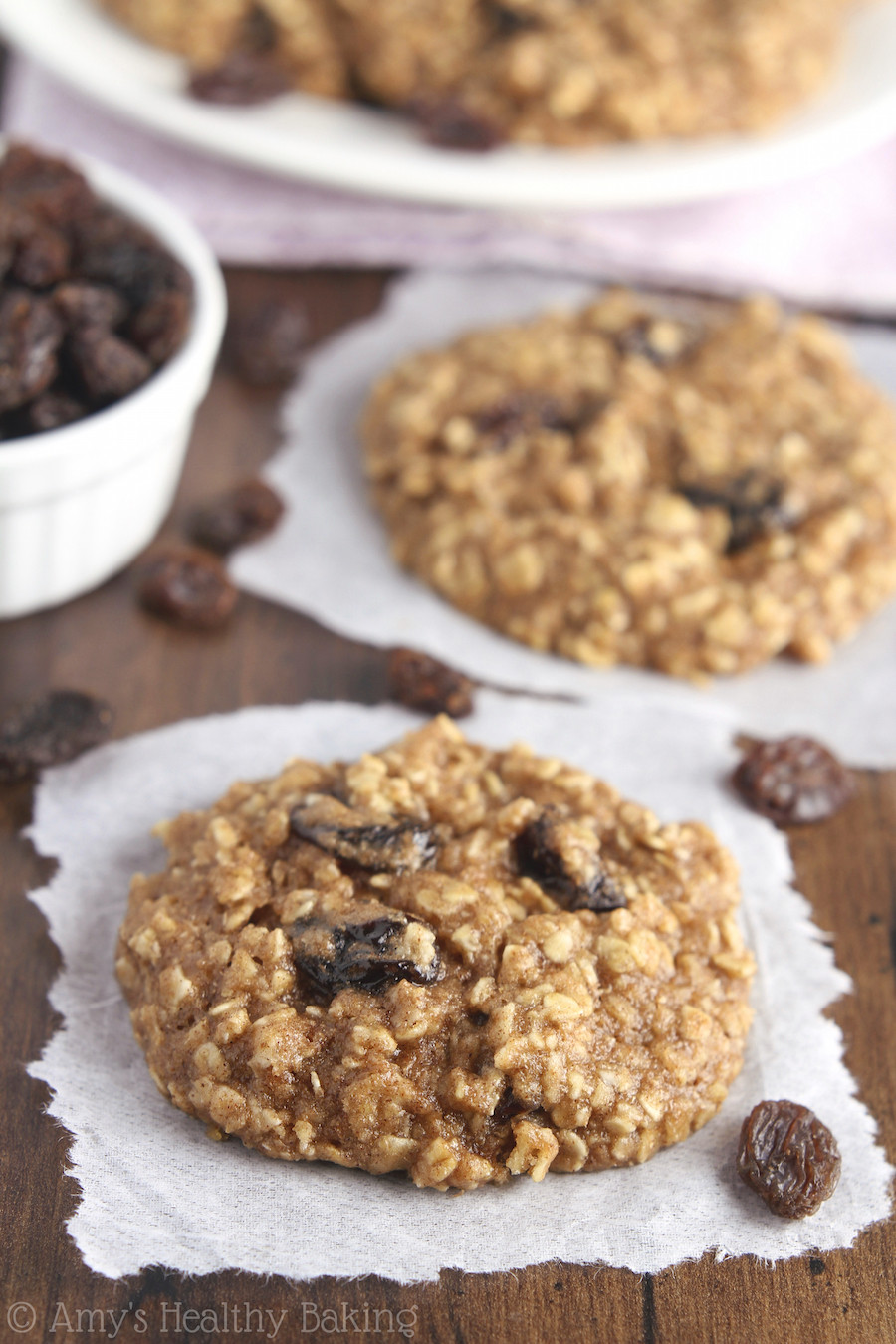 Ultimate Oatmeal Raisin Cookies
 The Ultimate Healthy Soft & Chewy Oatmeal Raisin Cookies