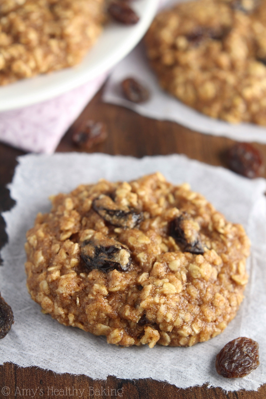 Ultimate Oatmeal Raisin Cookies
 The Ultimate Healthy Soft & Chewy Oatmeal Raisin Cookies